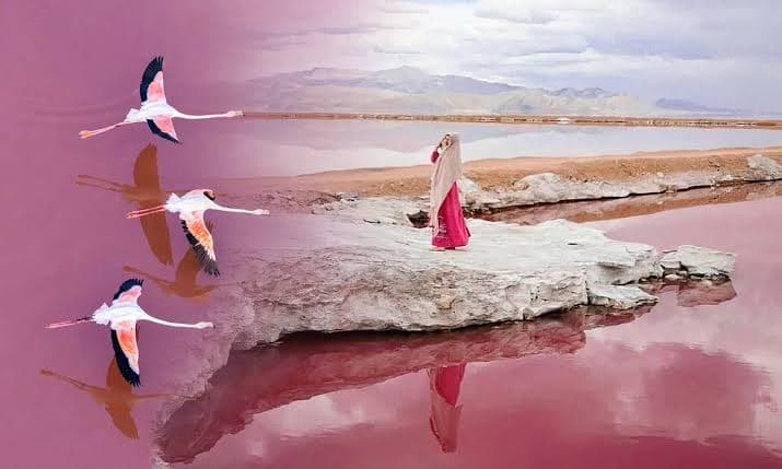دریاچه مهارلو (دریاچه صورتی)