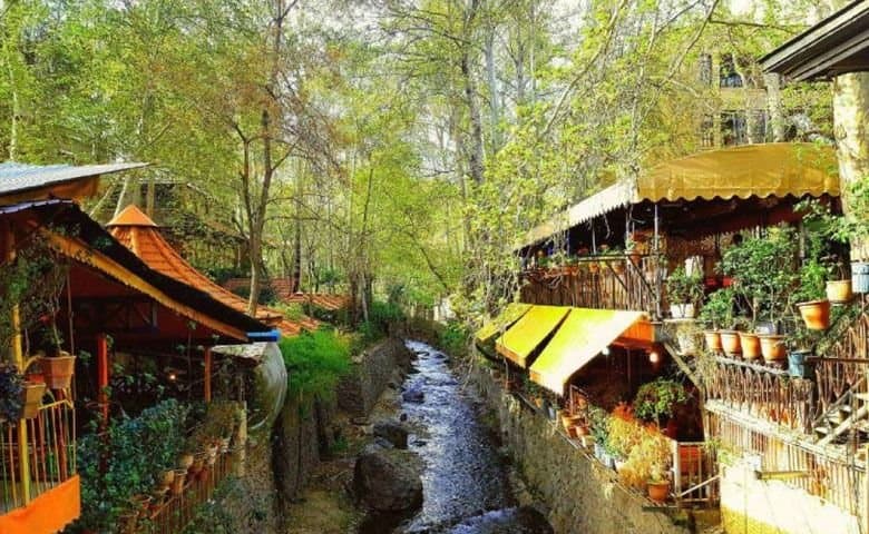 کافههای دربند و درکه: مقصدی دلنشین در طبیعت تهران